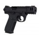 Страйкбольный пистолет Airsoft Pistol Action Army AAP01C Shinobi GBB Full/Semi Auto Black